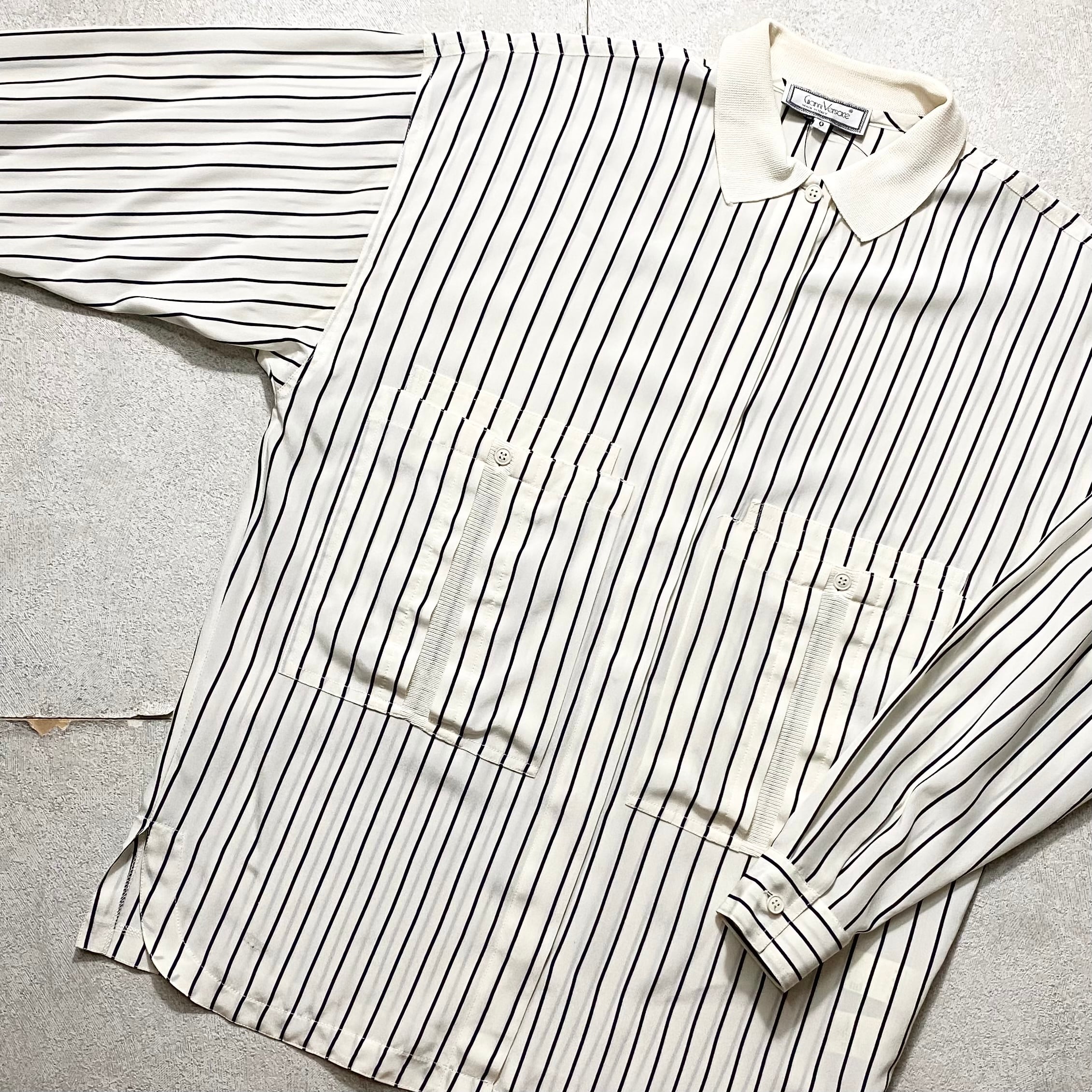 Vintage Versace Stripe Shirts