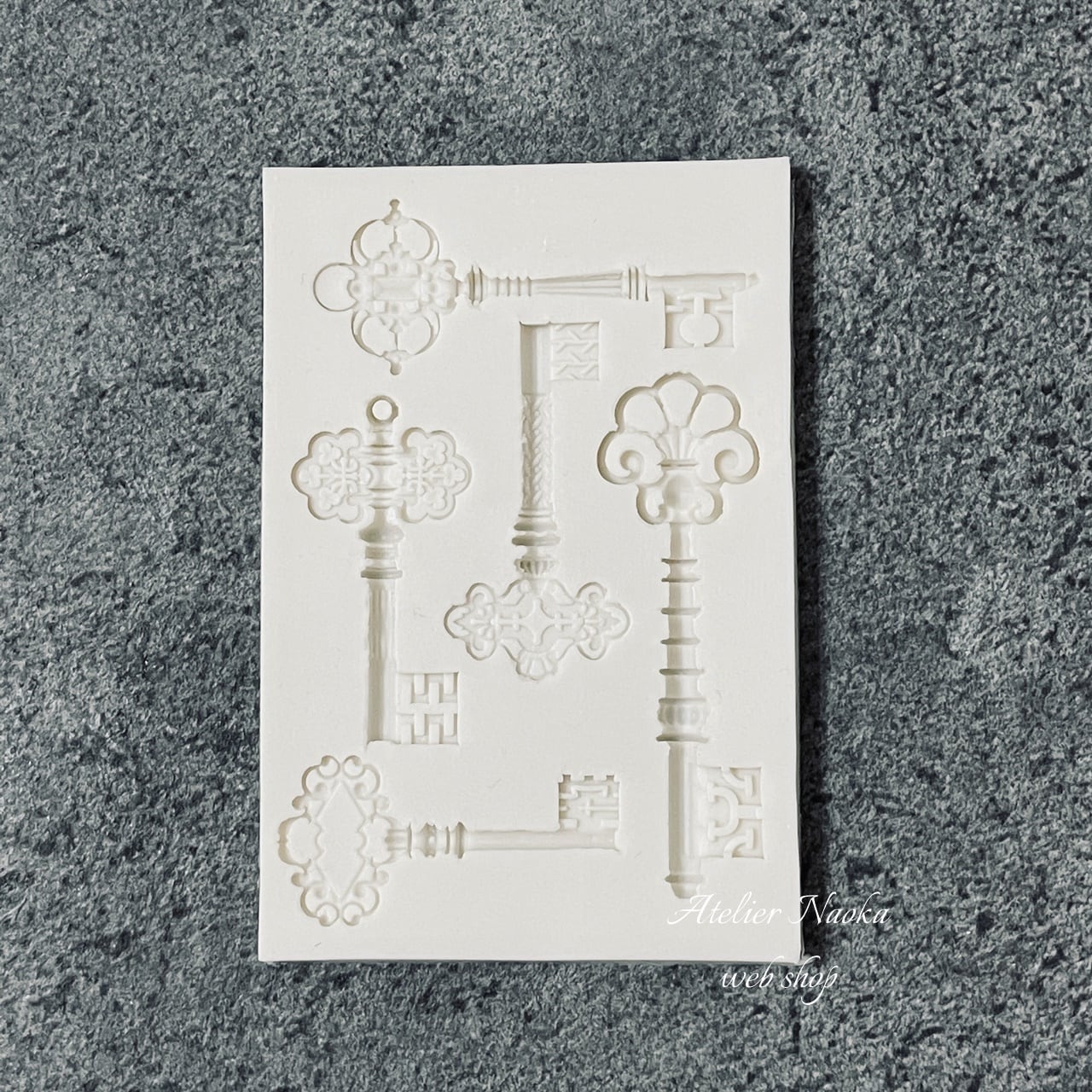 keyシリコンモールド(5種類) | シリコンモールド・クレイクラフト