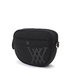 Crinkle Mini Shoulder Bag [サイズ: F (AGCUUBG10BKF)] [カラー: BLACK]