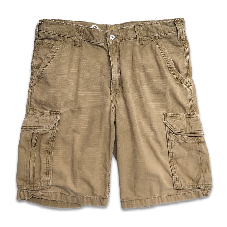古着 カーハート CARHARTT RELAXED FIT リップストップ カーゴショート