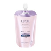 ELIXIR エリクシール 【医薬部外品】 ブライトニング エマルジョン しっとりタイプ ca (つめかえ用) 110mL | 乳液 | ミルク・ローション状 | リラックス感のあるアクアフローラルの香り | 透明感 美しくクリア エイジングケア ハリ