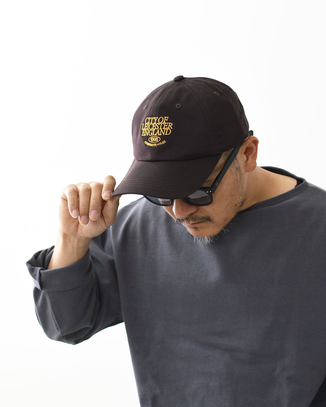 Gymphlex [ジムフレックス] COTTON TWILL LOGO CAP [GY-H0411COG