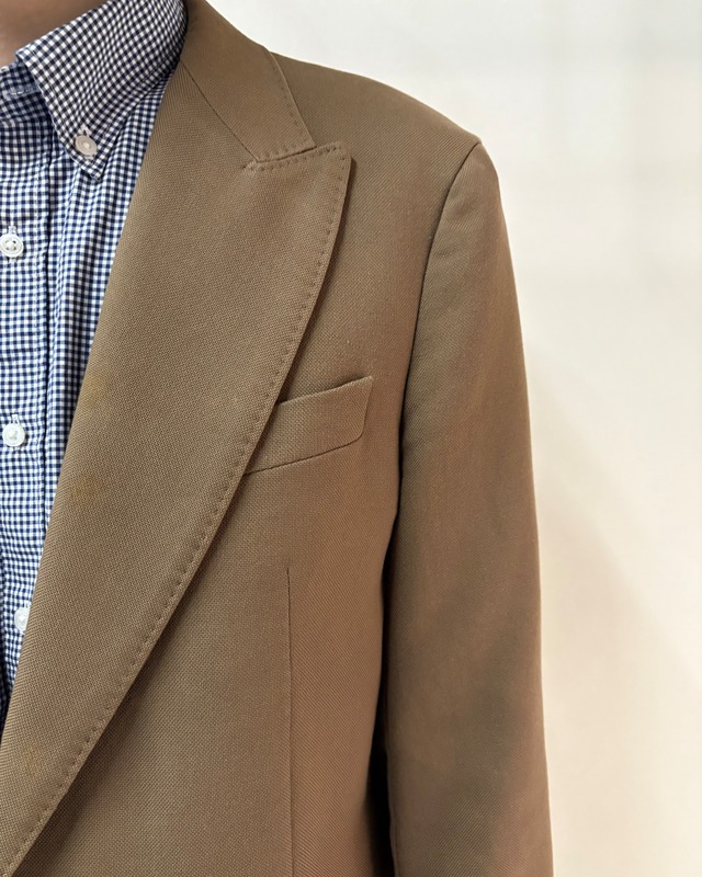 【Maison Margiela】peaked lapel single tailored jacket