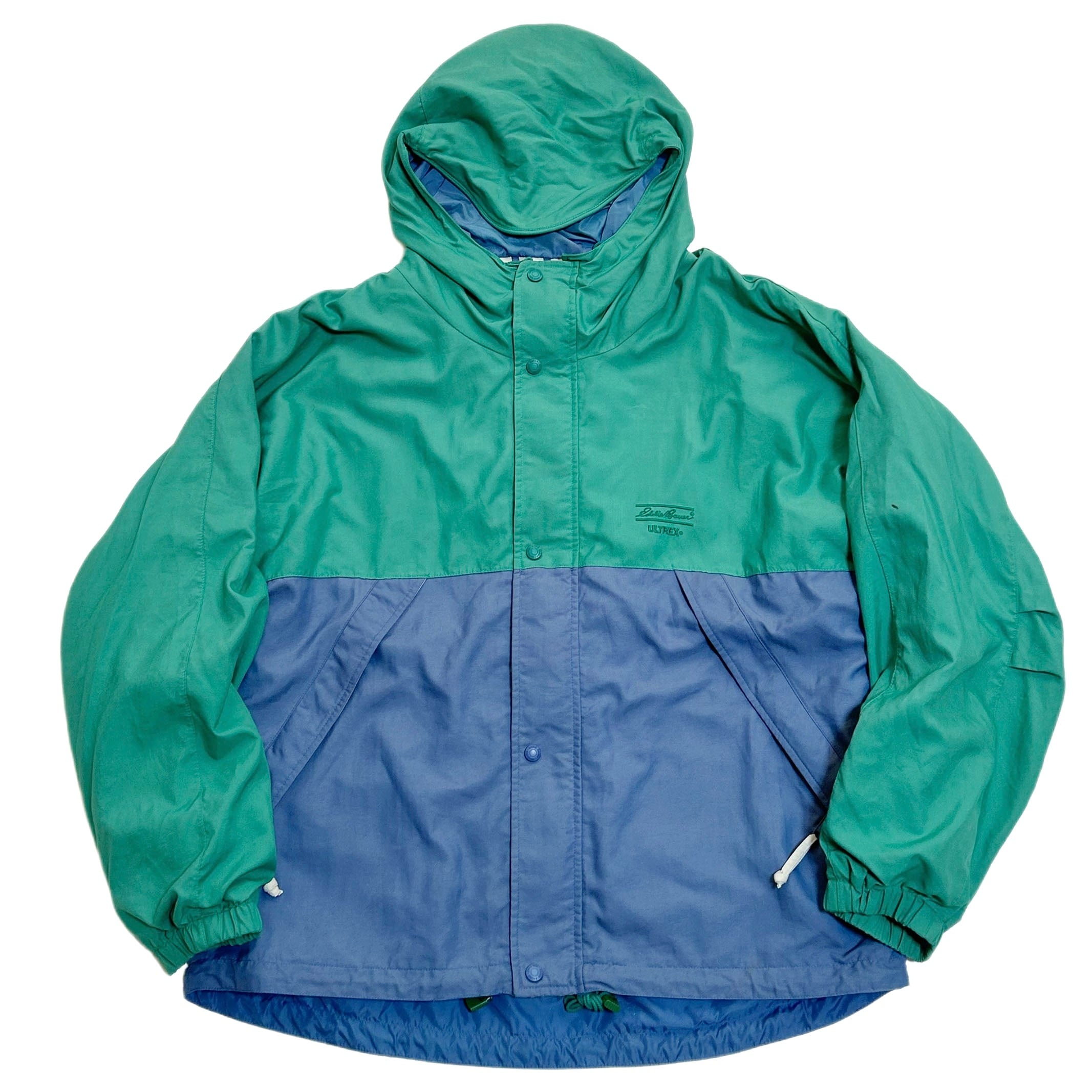 80-90s Eddie Bauer エディーバウアー ULTREX バイカラー フーデッド