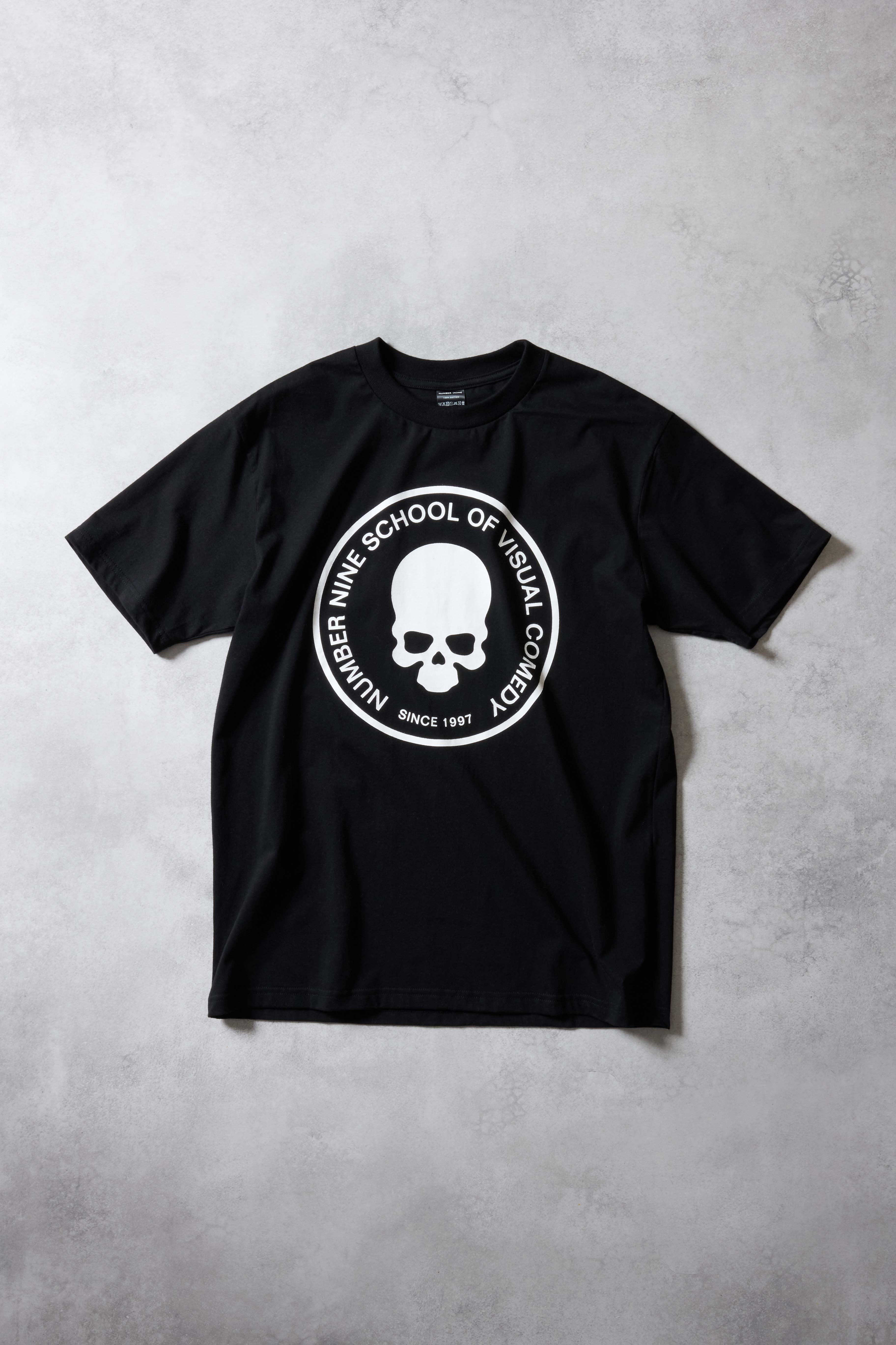NUMBER(N)INE x DEVILOCK / SKULL CIRCLE LOGO TEE | markettheend