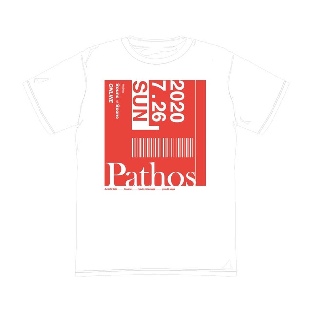 「Pathos」T-shirts （White）