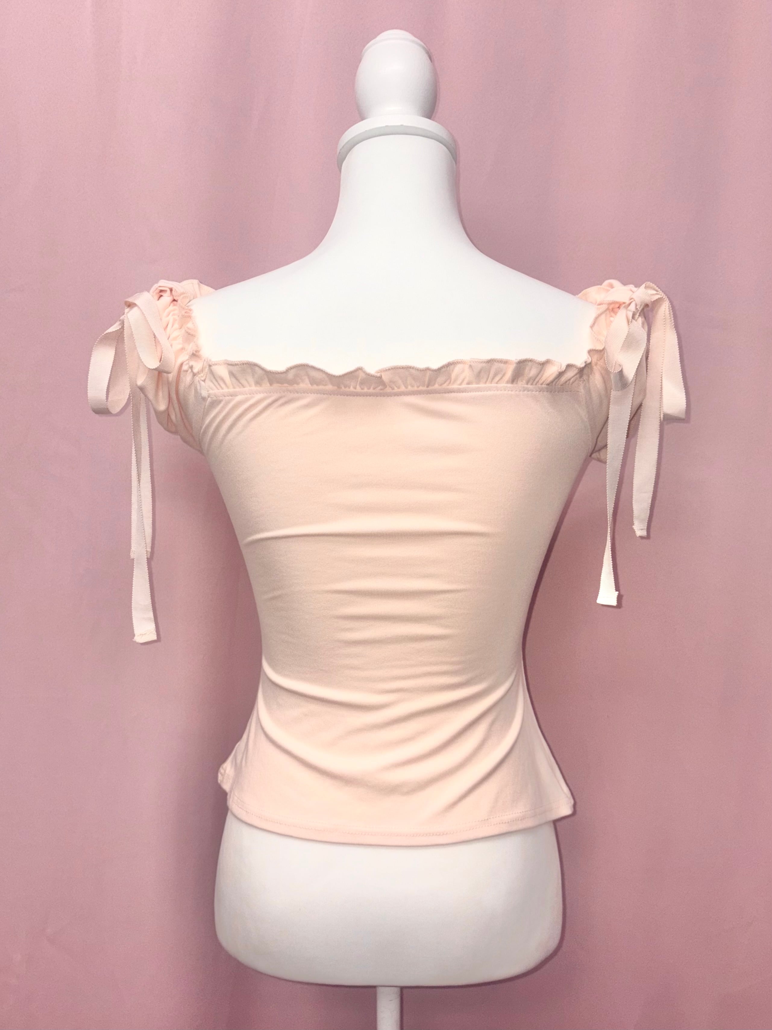 Princess lace off shoulder tops