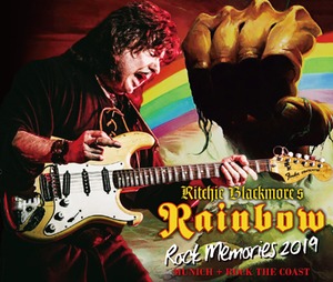 NEW RAINBOW  RITCHIE BLACKMORE’S RAINBOW - ROCK MEMORIES 2019: MUNICH + ROCK THE COAST 　2CDR+1DVDR  Free Shipping