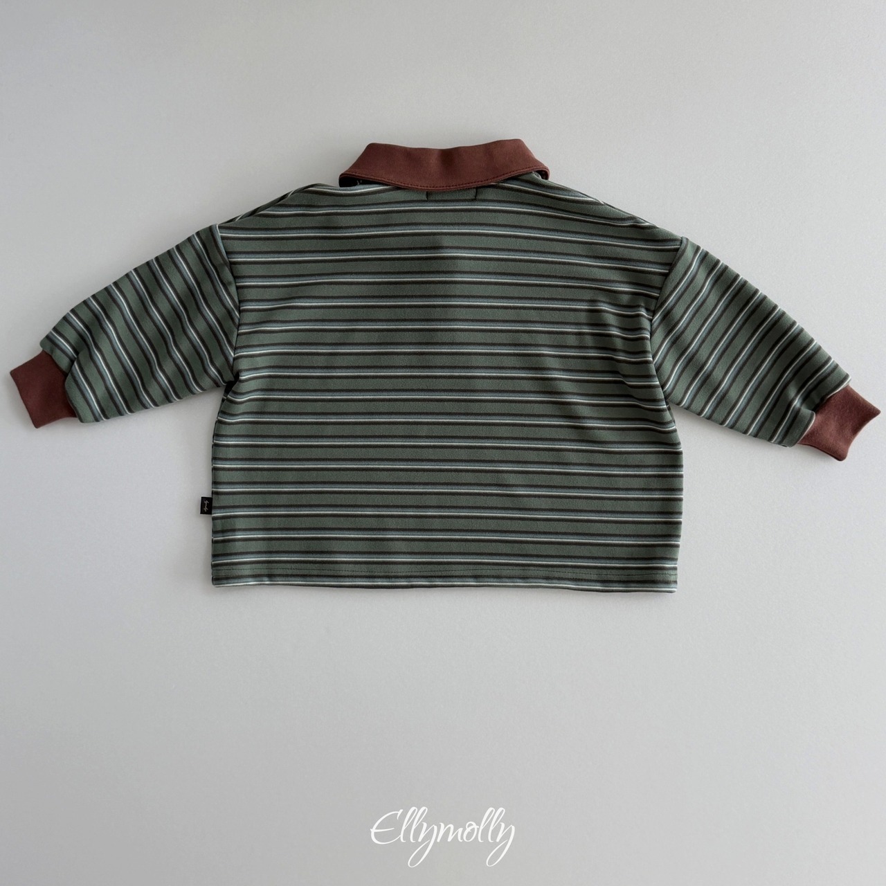 エリーモリー / ELLY MOLLY / クリックピーチ襟付きTシャツ / 韓国子供服 / ジュニア / 26winter〖取寄〗*13~19号*