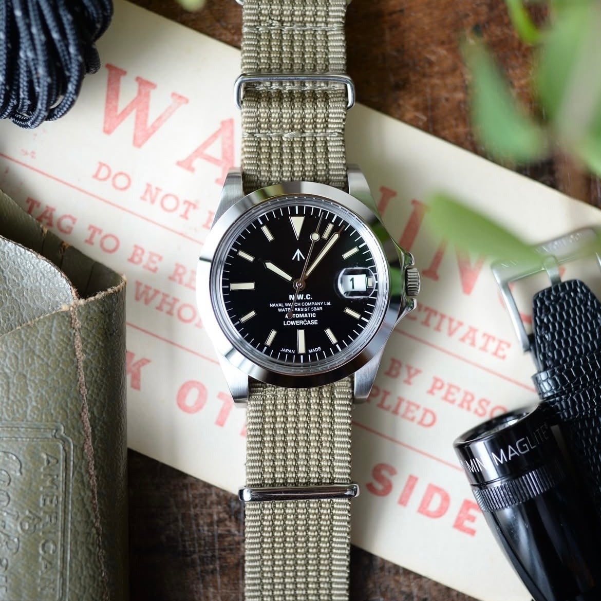 NAVAL WATCH FRXA002 Mechanical COW Leather Band | Barkoutsiders®︎