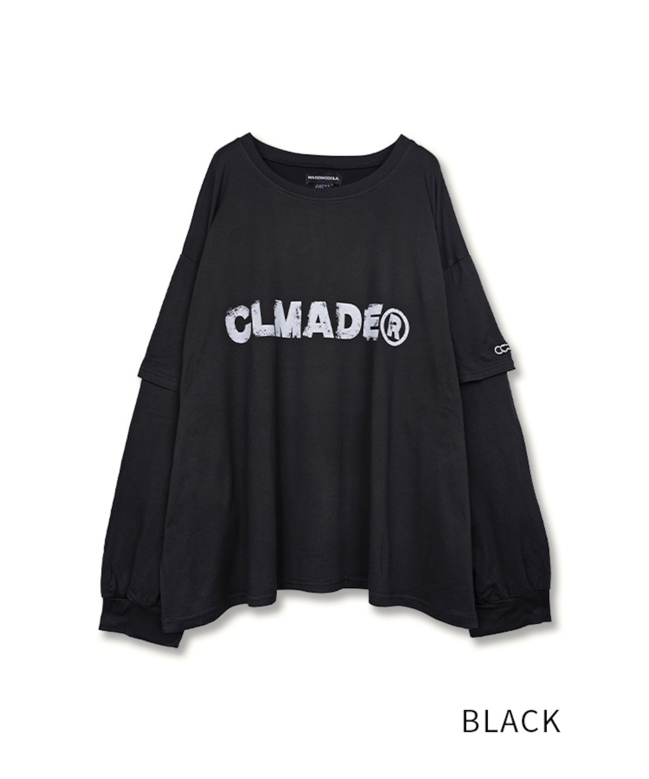 COOLAヴィンテージプリントルーズレイヤード L/S Tシャツ CQ-48040