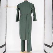 社交ダンス 衣装 燕尾服 スラックス ジャケット ズボン ツーピース セットアップ 緑 カーキ モーニング tailor 服研のハレルヤ グリーン系 社交ダンス衣装 ダンスパーティ 発表会 正装 フォーマル スーツ テーラード コスチューム 男性用 プレゼント おしゃれ 上品 シンプル