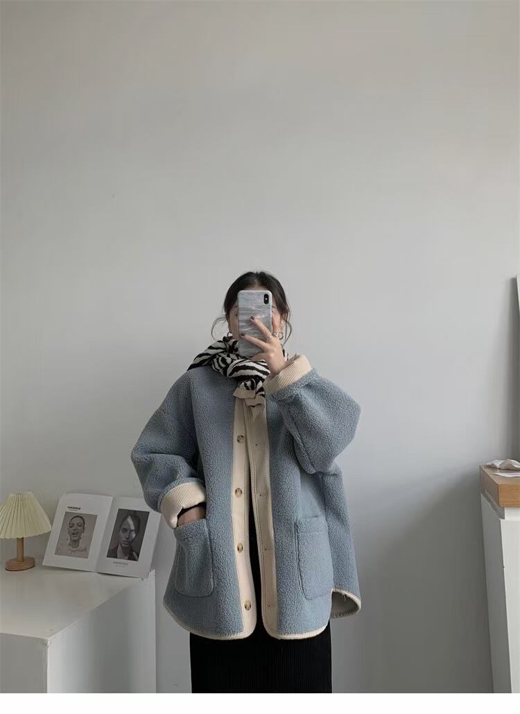 バイカラージャケット　AJ33172-656