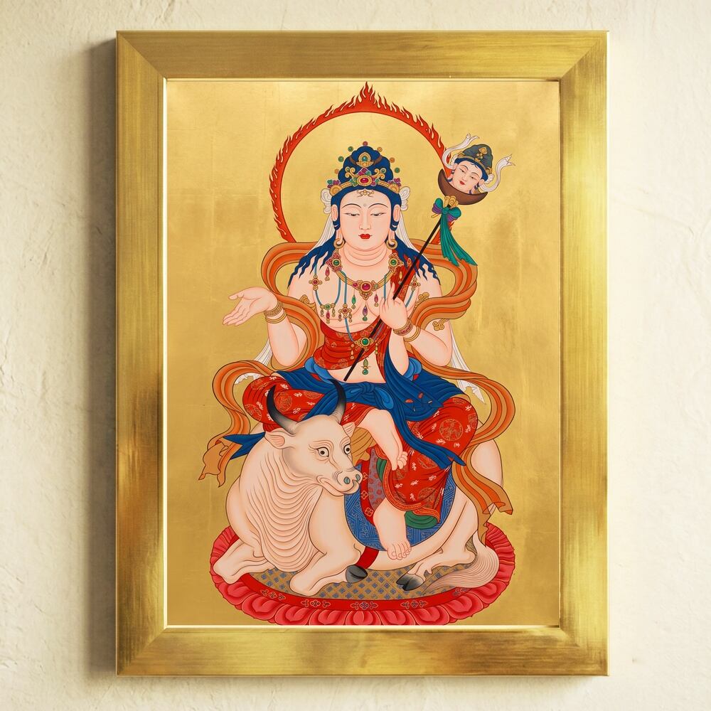 北鎌倉浄智寺山門水彩原画08 F6額装済み | PAY ID