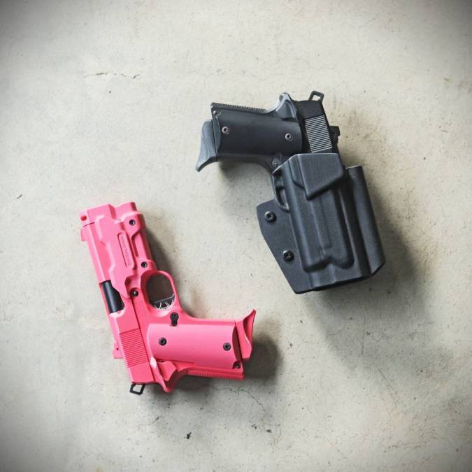 六七五 AM.45 ヴォーパルバニー 専用 カイデックスホルスター Black