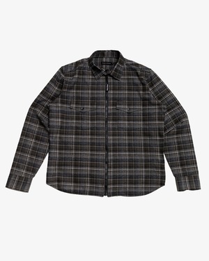 Organic Flannel Shirt / Tobacco