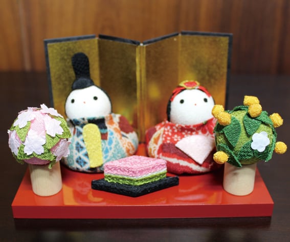 桃の節句】おじゃみお雛様 | 和雑貨の店「京ぜんび」