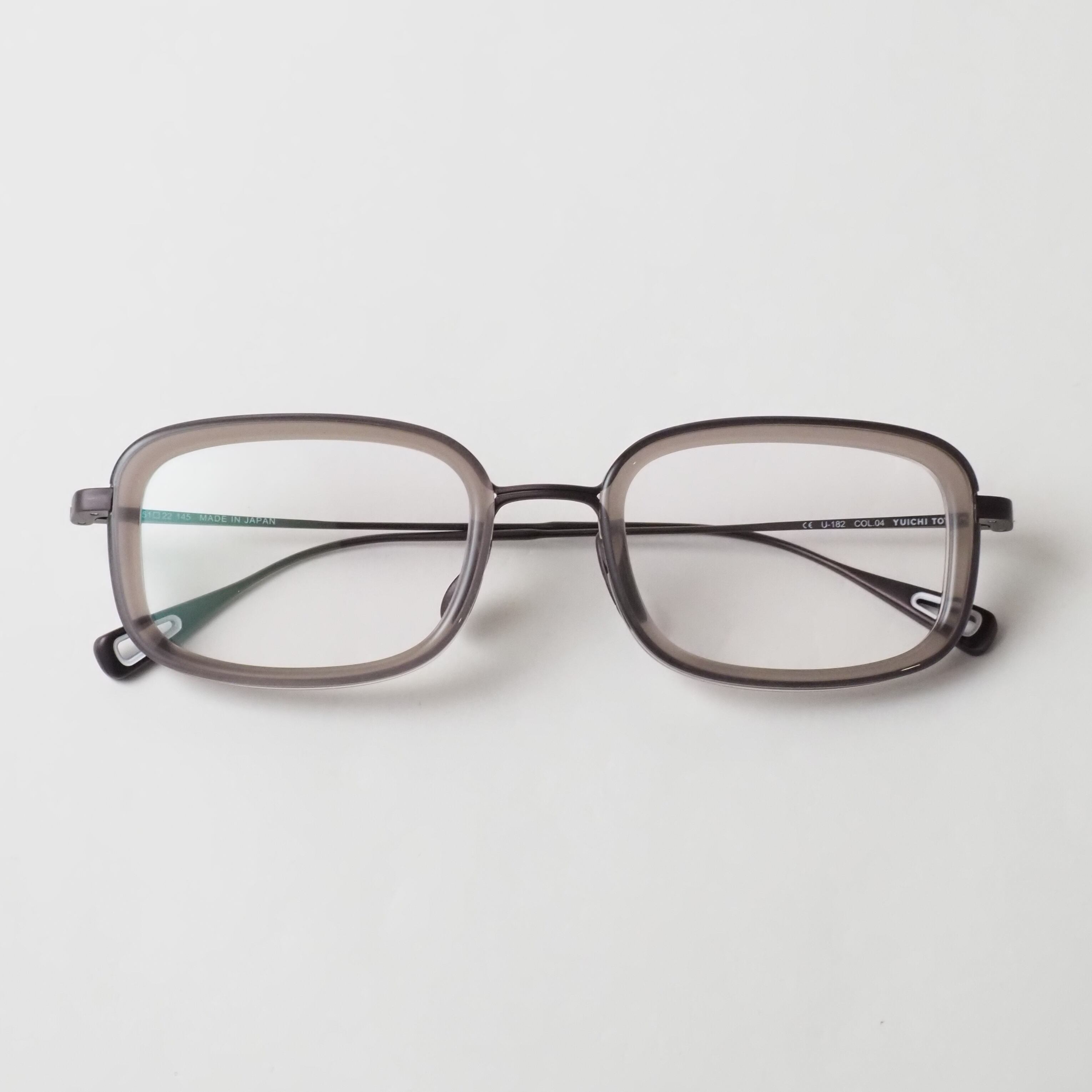 YUICHI TOYAMA 26年 U-182 V Lou SUN 04 メガネ U-182 V.Lou col.04【YUICHI TOYAMA.】 | downtownshop