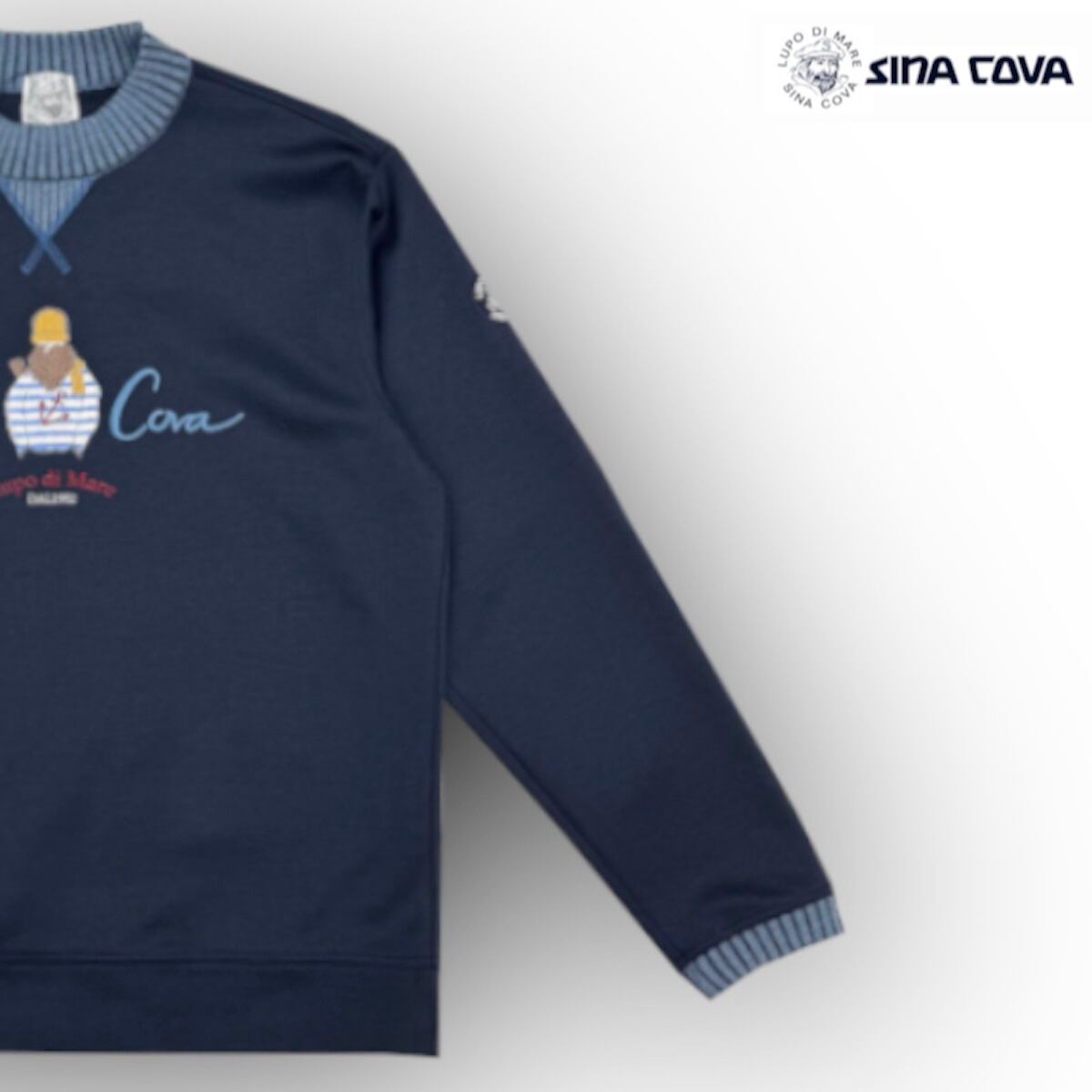 モックネック トレーナー シナコバ SINACOVA 25 秋冬 AW 新作 Lサイズ