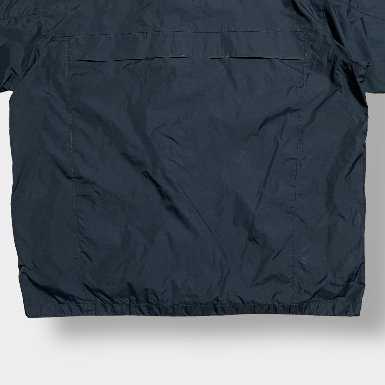 Columbia ナイロンジャケット ライトアウター ジップアップ フルジップ 刺繍 ワンポイントロゴ XL ビッグサイズ 撥水 パッカブル アウトドア コロンビア  us古着