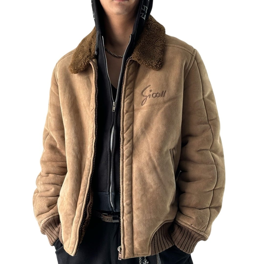 ♾️vintage Gicoll♾️ mouton leather bomber jacket MADE IN ITALY size 50 | ELCASION/ELCA ♾️vintage Gicoll♾️ mouton leather bomber jacket MADE IN ITALY size 50 | ELCASION/ELCA
