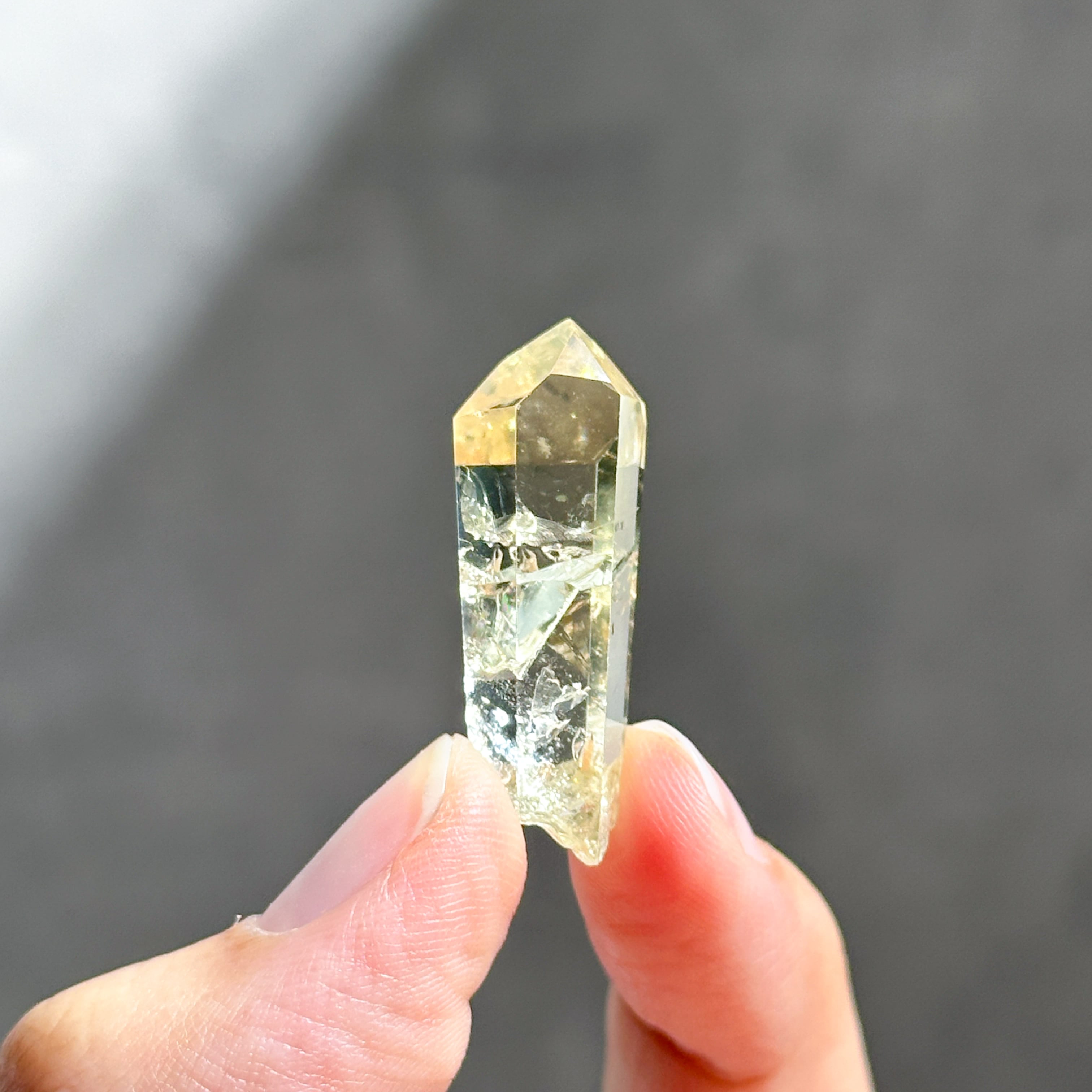ミナスジェライス産シトリン（黄水晶）ポイント6個set 21◇Citrine