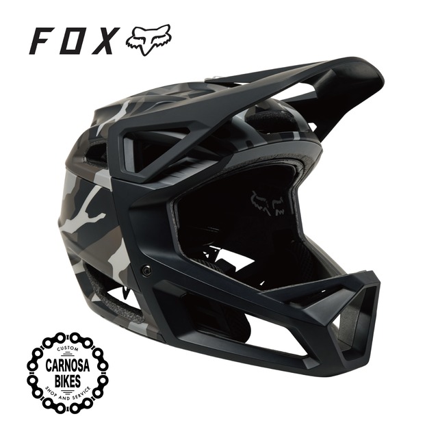 【アウトレット品】【FOX】PROFRAME RC HELMET [プロフレーム RC ヘルメット] Black Camo サイズS