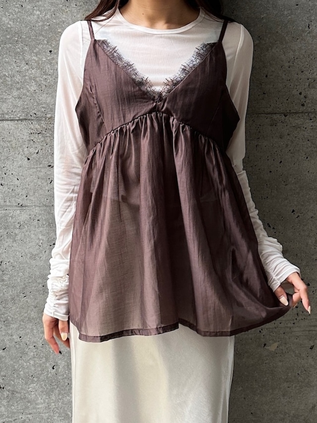 SHEER CAMI（ｼｱｰｷｬﾐ）【3276203】