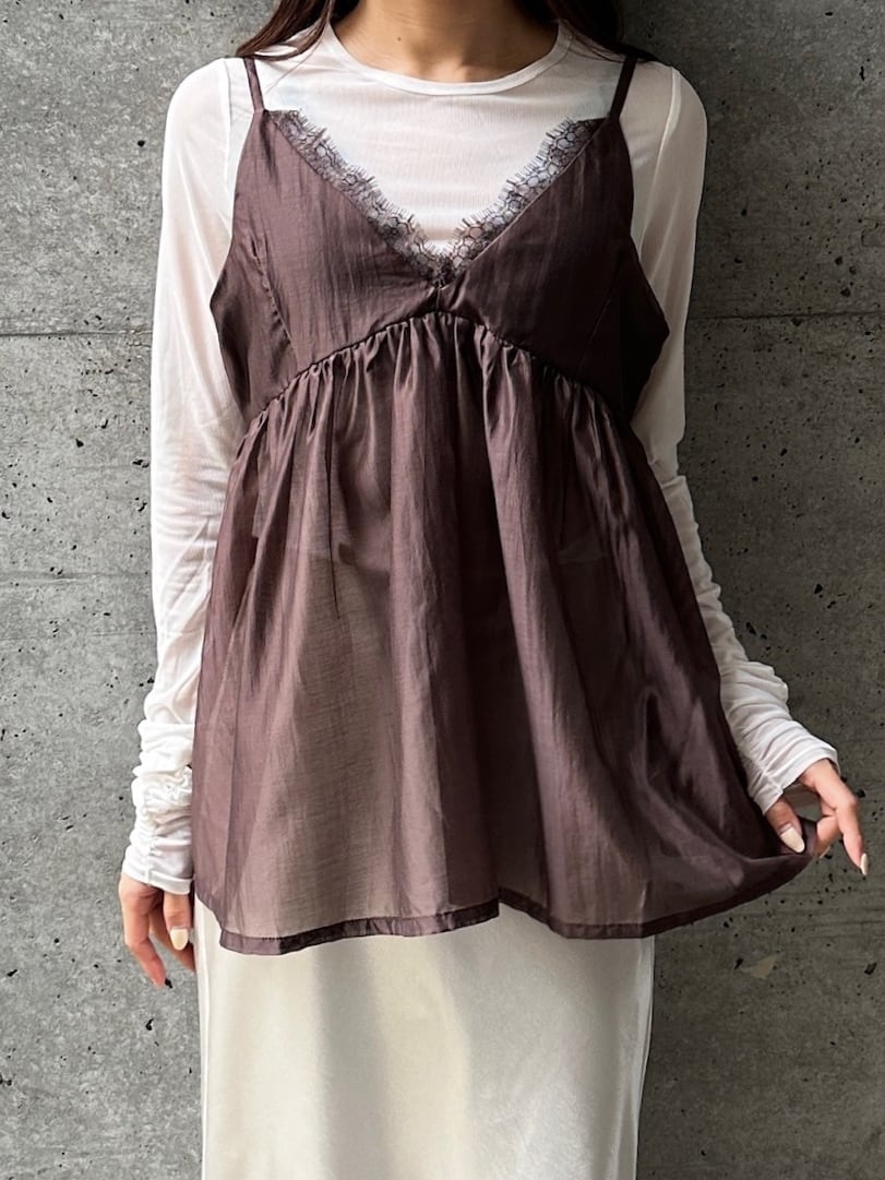 SHEER CAMI(シアーキャミ)【3276203】