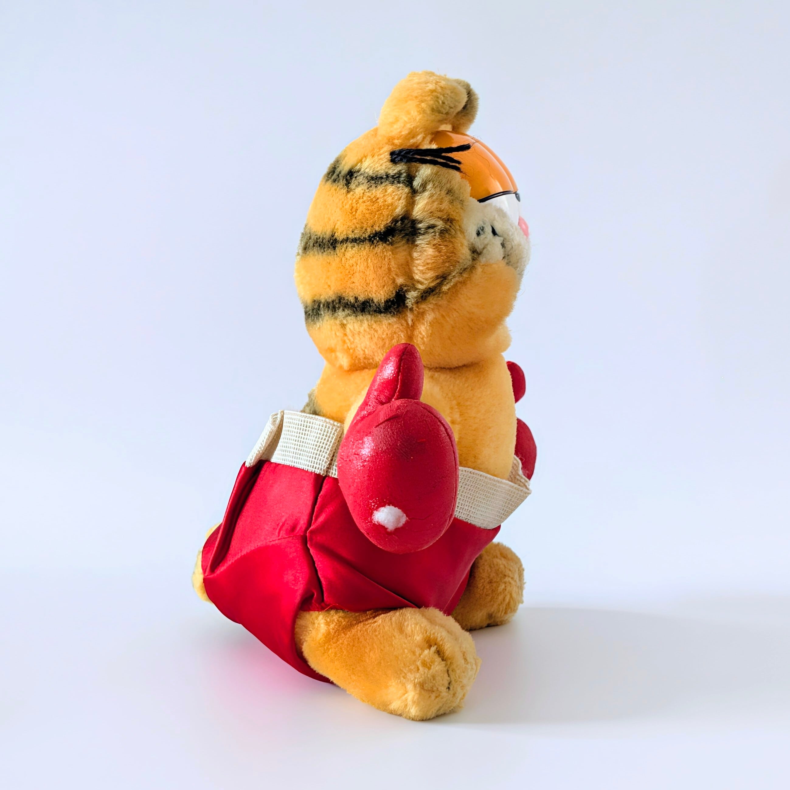 ☆ VINTAGE 1980年代初期 ☆【 Garfield ( ガーフィールド ) 】『 boxer ボクサーガーフィールド 』【A】ぬいぐるみ プラッシュ plush 1980年代年製 〚アメリカン雑貨 アメトイ〛