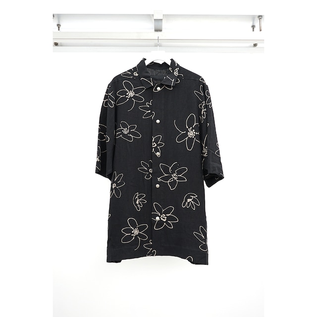 [A.F ARTEFACT] (エーエフアーティファクト) ag-9002-2 Flower Half Sleeve Shirts