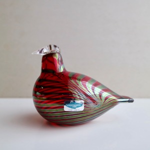 Nuutajarvi Oiva Toikka ヌータヤルヴィ オイバトイッカ /  Bird Small ヘルシンキ工科大学 バード