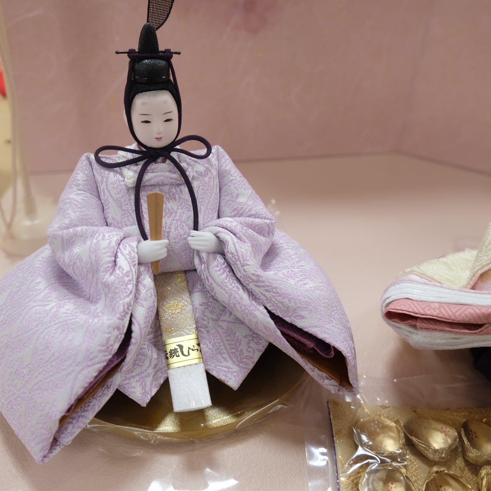 雛人形 柴田家千代 葵平安｜おしゃれ｜桃の節句｜女の子｜コンパクト