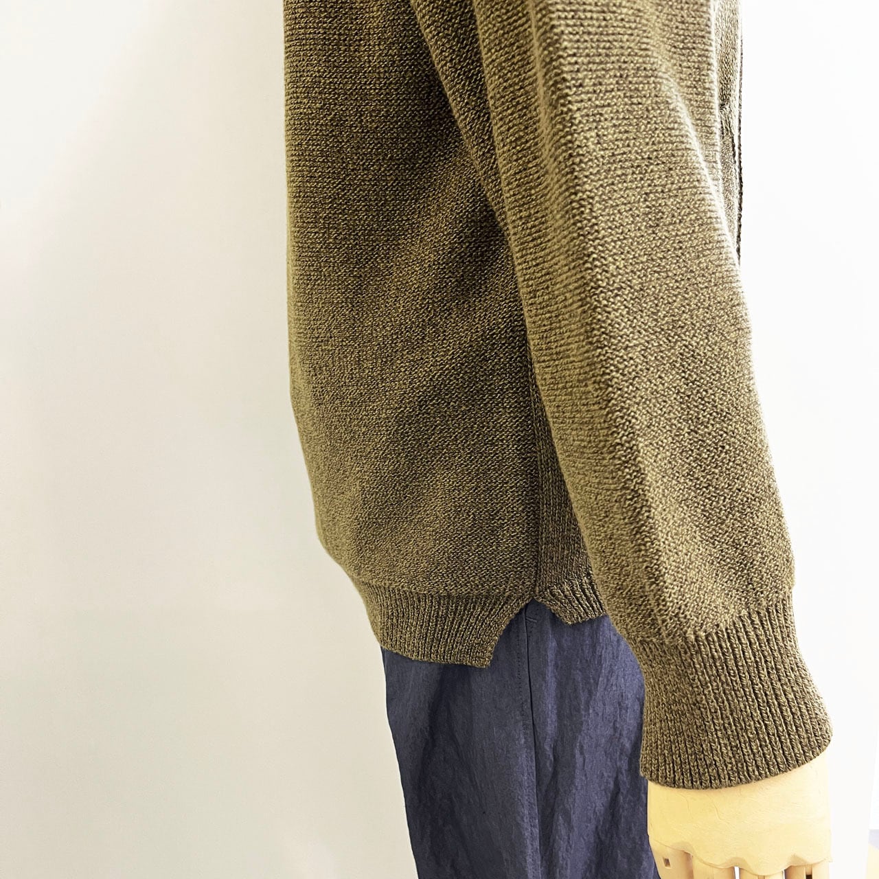 COMM.ARCH. コム・アーチ MENS HAND FRAMED CO.LINEN C/D コットン