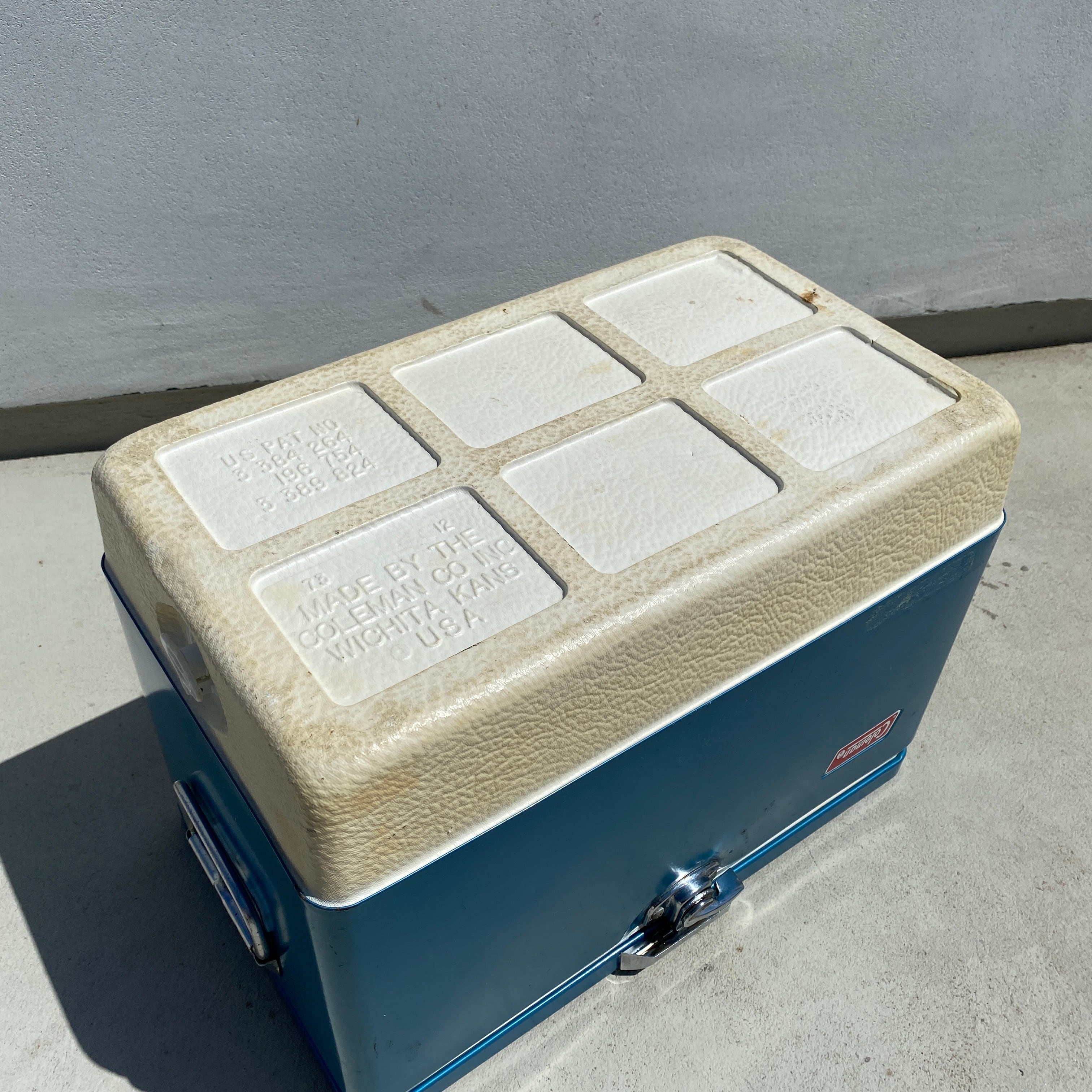 233【1973年12月製造】コールマン ビンテージ クーラーボックス