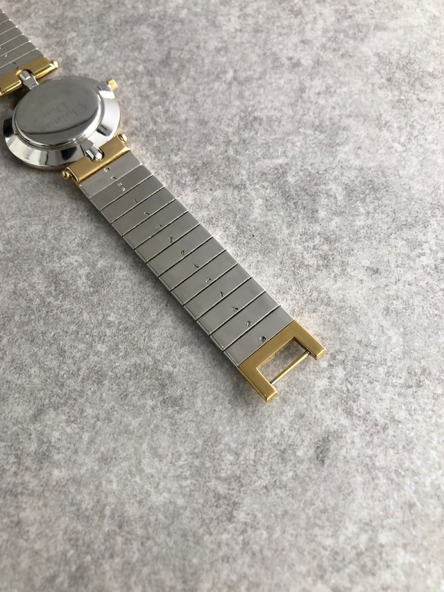 Christian Dior クリスチャン ディオール 腕時計 シルバー DIOR ラウンドフェイス ステンレススチール 3026 クウォーツ vintage ヴィンテージ オールド sxevgu