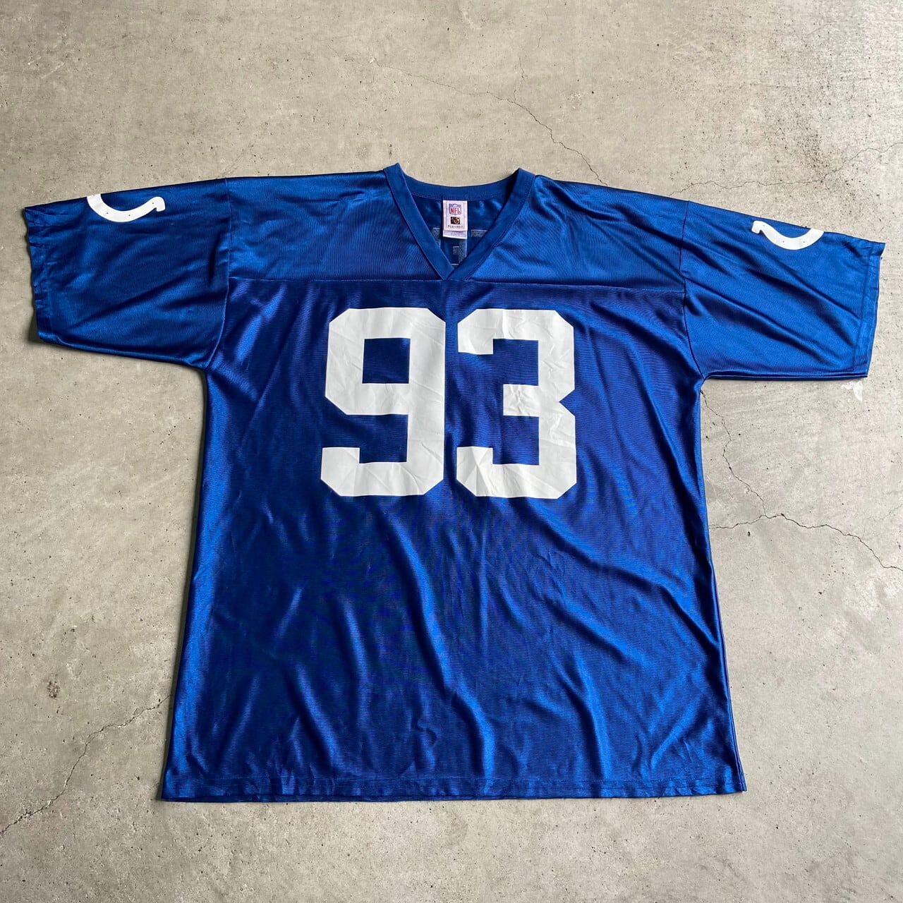 90s~ OLD FILA 総柄 ゲームシャツ フットボール ユニフォーム