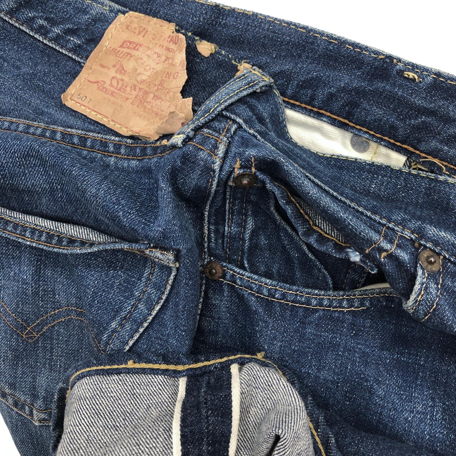 LEVI'S リーバイス 60- 70年代 USA製 501 BIG E 66前期 バックポケット