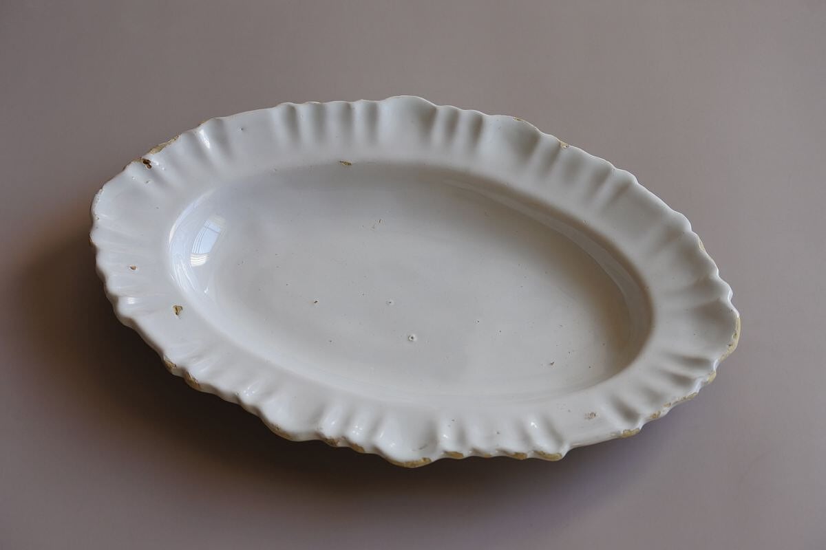 18th-19th C. French Faience Platter