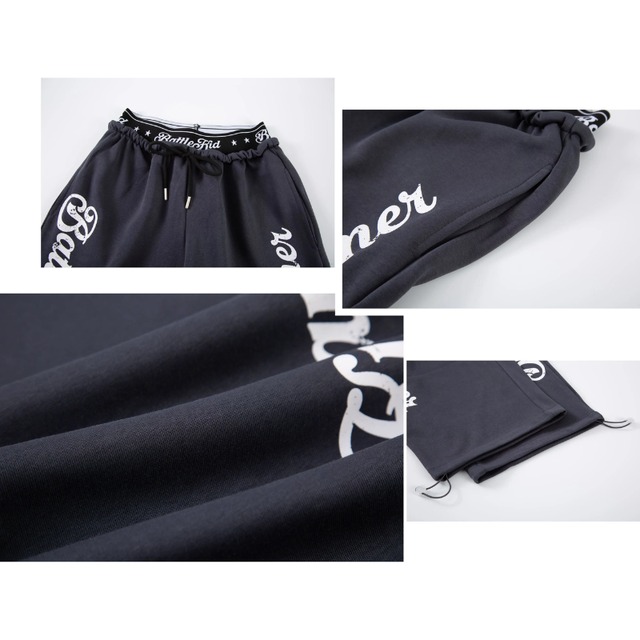 double-waist logo pants　ダブルウエストロゴパンツ　J2095