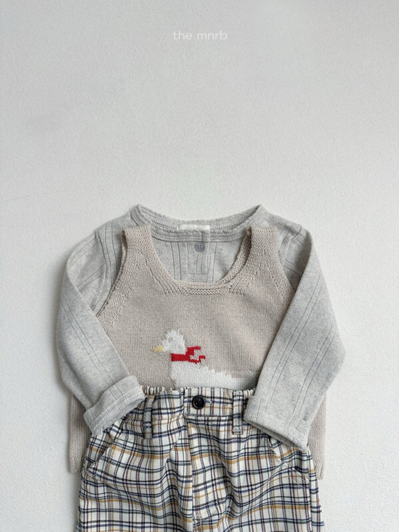 韓国子供服 / minirobe / 26Autumn / アデルチェックパンツ / 秋服 *S~XL*