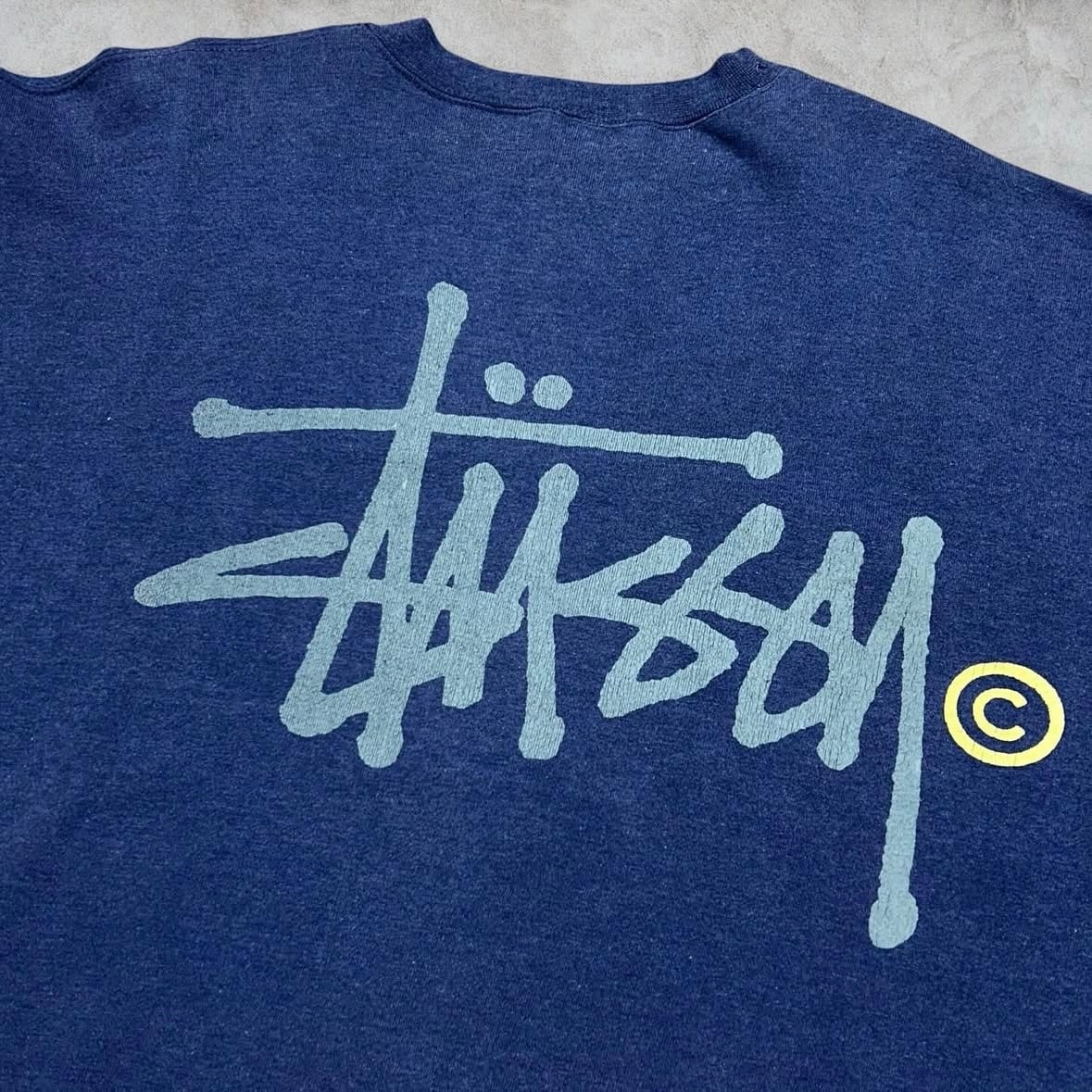 80's~90's old stussy Stock Logo Sweat “黒タグ”【下北沢店】 | Pay ID