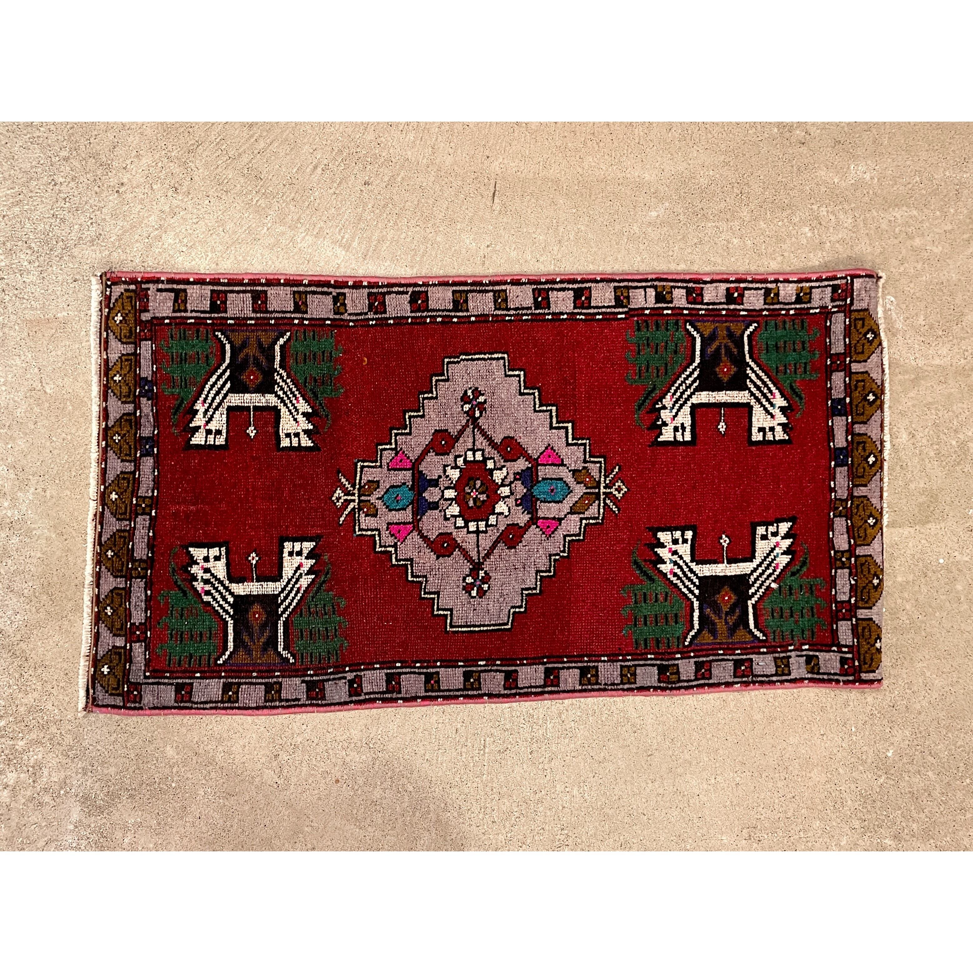 Vintage Turkish Rug 70s トルコ ラグ トルコ絨毯