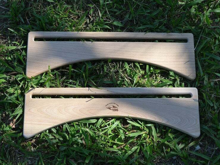 196ひのきのキャンプ用品 土佐ひのき製折りたたみウッドテーブル