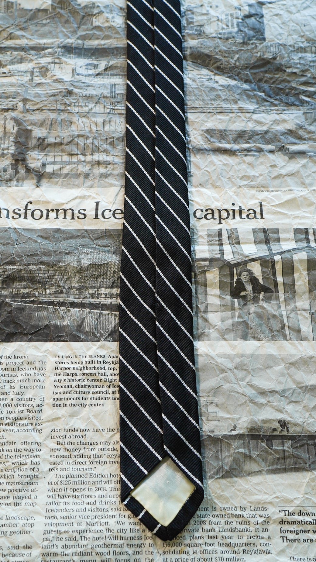 1960s】BROOKS BROTHERS ブルックスブラザーズ レップタイ 《黒タグ