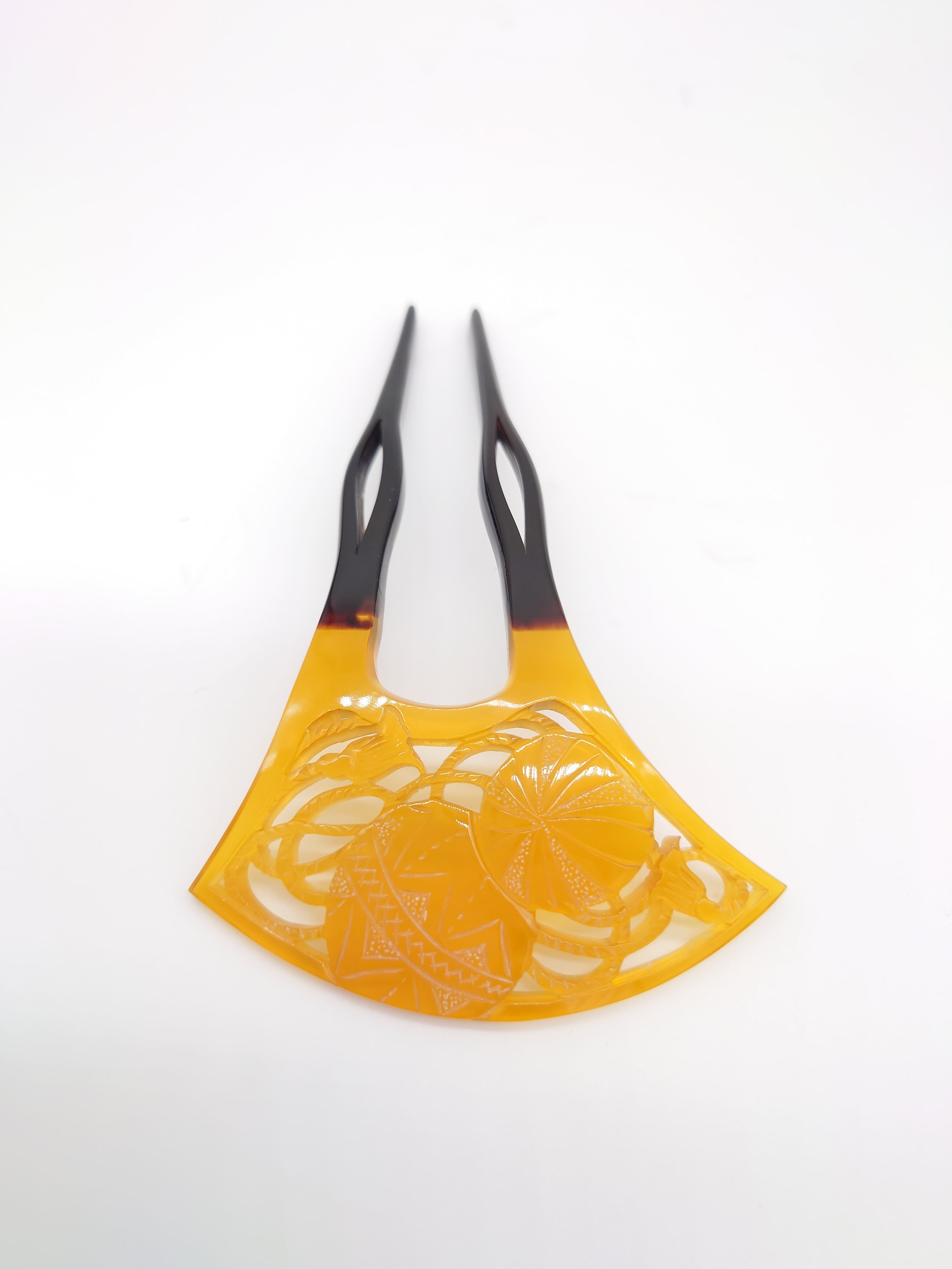 べっ甲 簪（かんざし）（K-004） | べっ甲アクセサリー「なにわべっ甲