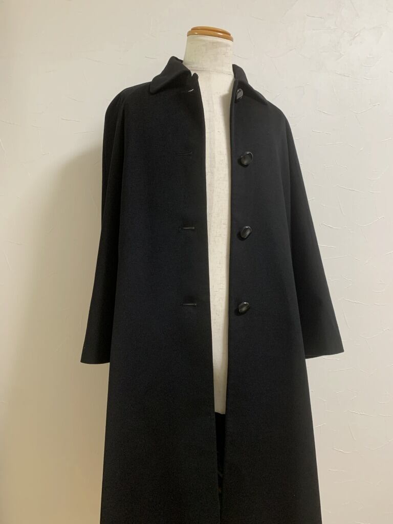 1980's Cashmere Single Long Coat