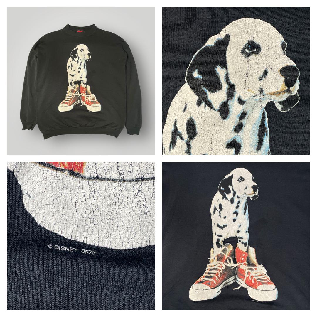 00s Disney 101DALMATIANS スウェットトレーナーY2K 00s Disney 101DALMATIANS スウェットトレーナーY2K | Jryshop2023