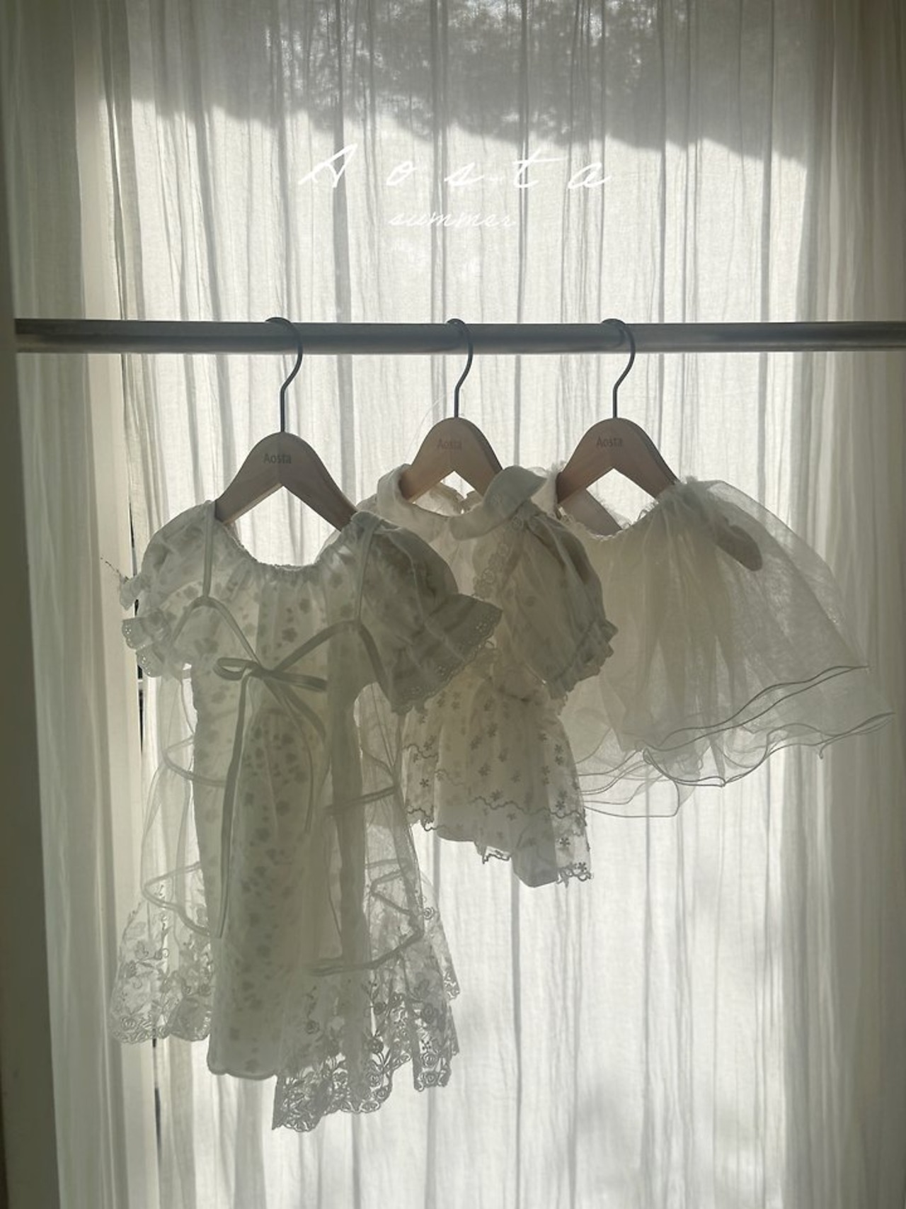 [Aosta] Lace Skirt / [아오스타] 레이스스커트