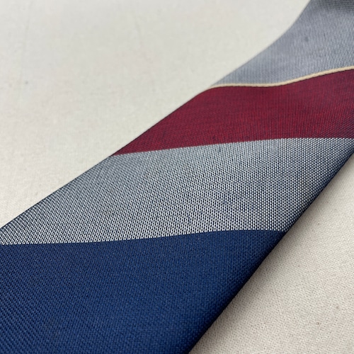 Japanese vintage tie ネクタイ 青系 n-317